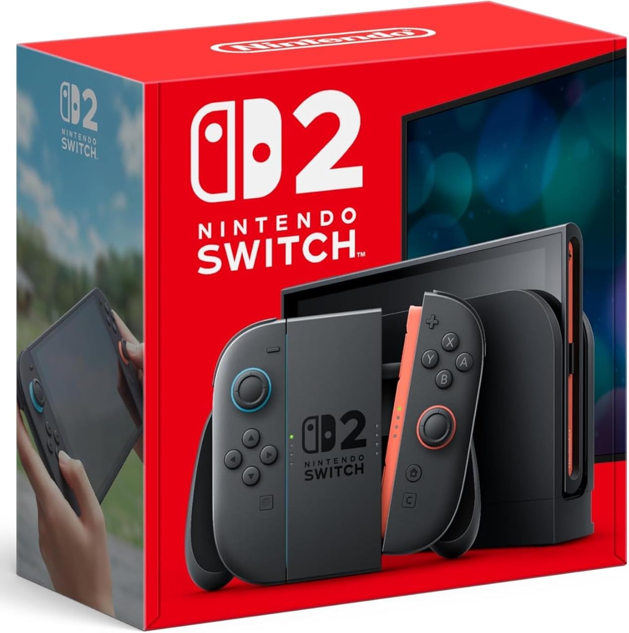 未開封 Nintendo Switch 2 ブラック/レッド Nintendo Switch 2 (Export set) : Amazon.sg: Video Games